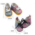 1 Pair Decorative Doll Shoes Toy Multifunctional Leisure Design Dress up Baby Doll Shoes for Entertainment. 