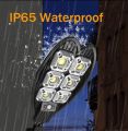 Solar Street Lights Outdoor LED 6 cob Solar Parking lot Lights, High Battery Backup, Adjustable Angle, Remote Control with 3 Lighting Modes, IP65 Waterproof Security Solar Motion Sensor Light. 