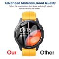 Full Curved HD Clear Flexible TPU Screen Protector Film / Smart Watch Anti-vibration Anti-scratch Protective Film Compatible with Xiaomi Watch S1 Active. 