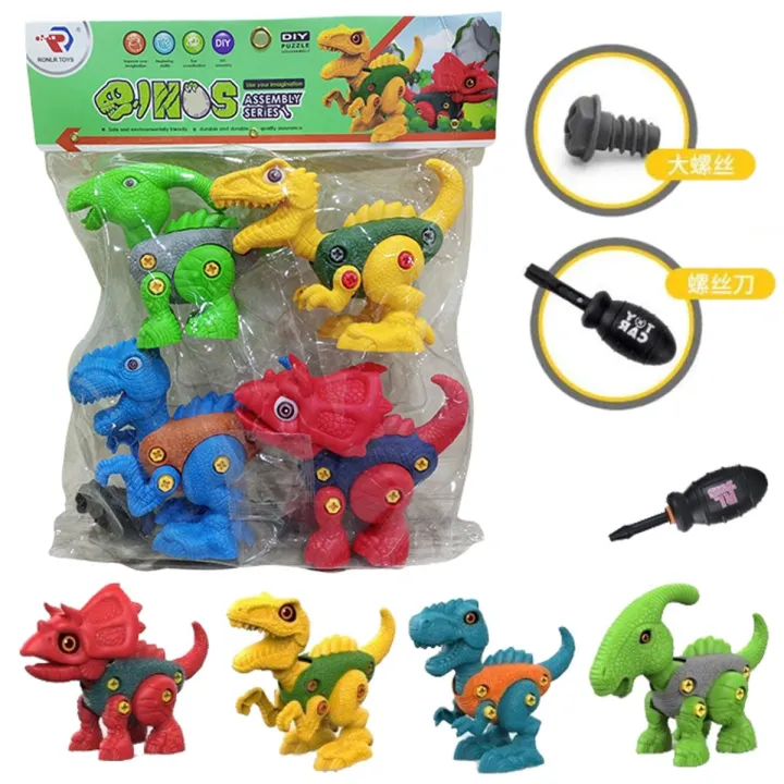 Dinos%20Assembly%20Series%20-%204%20Pcs%20Dinosaur%20Assemble%20Play%20With%20Plastic%20Screw%20Driver%20-%20Image%202