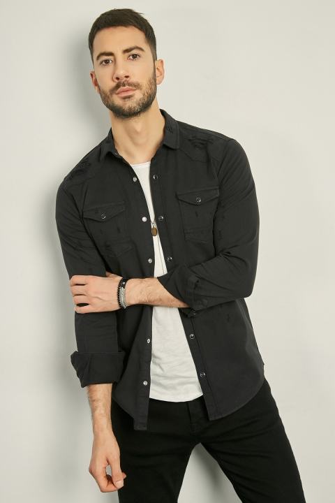 Sateen%20Men%20Canvas%20Shirt%20-%20Image%203