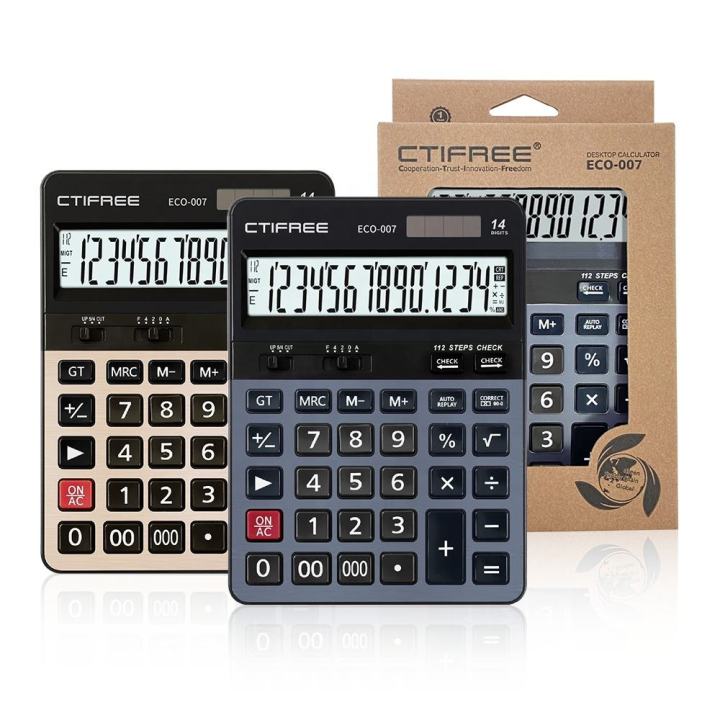 CTIFREE%20ECO-007%20Desktop%20Calculator%20Manufacturers%20Customized%20Logo%20Solar%20Battery%20Led%20Large%20Display%20Office%20Financial%20Calculator%20-%20Image%202