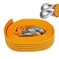 Car Tow Cable Towing Strap Tow Rope with Hooks for Heavy Duty Car Emergency Off Road Rope,. 