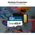 【COD + Gift】XIAOMI High-Speed Class 10 Micro TF SD Memory Flash Card 64GB-512GB 1TB Memory card. 