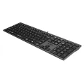 A4tech Fstyler FX50 Scissor Switch Wired Keyboard - Ultra Slim Keycaps - Thin Profile - Aluminum Body - Anti Slip Pads - Multimedia Hot Keys - FN Key - For PC/Laptop/Mac. 