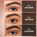 O.TWO.O Eyebrow Pomade Brow Gel Wax 2 IN 1 Waterproof Long Lasting Creamy Texture Eye Brow Tint Enhancers Cosmetics Makeup. 