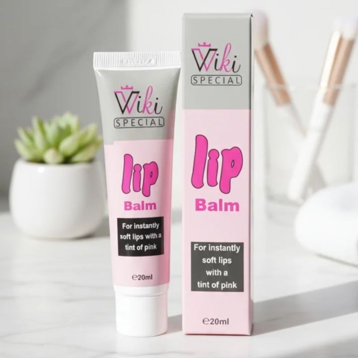 Wiki Special Lip Balm For Instantly Soft Lips With A Tint Of Pink