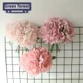 Green forest Flower Vivid Multi Layer Petals Artificial Flowers. 