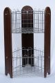 Chrome Plated 2 tiered Vegetable Storage Rack / Sabzi Rack / Kitchen Storage Rack. 