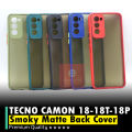 Tecno Camon 18 | Tecno Camon 18T | Tecno Camon 18P Back Cover Smok Matte Armor Defender Case Camera Protection Cover For Tecno Camon 18 | Tecno Camon 18T | Tecno Camon 18P. 