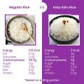 Slim Rice Original - 270G By Keto Store For Ketogenic Diet Keto Aproved. 