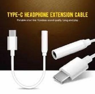 Original Type C To 3.5mm Earphone Adapter Cable Connector Universal - Type C To 3.5 Mm Jack Handsfree Connector - Type C To 3.5mm Aux Audio Cable Headphone Jack Adapter For All Type C jack Mobile Phone