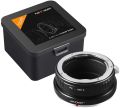 K&F Concept PK to Nik Z Lens Mount Adapter for Pentax K Mount Lenses Compatible with Nikon Z Mount Z6 Z7 Mirrorless Cameras. 