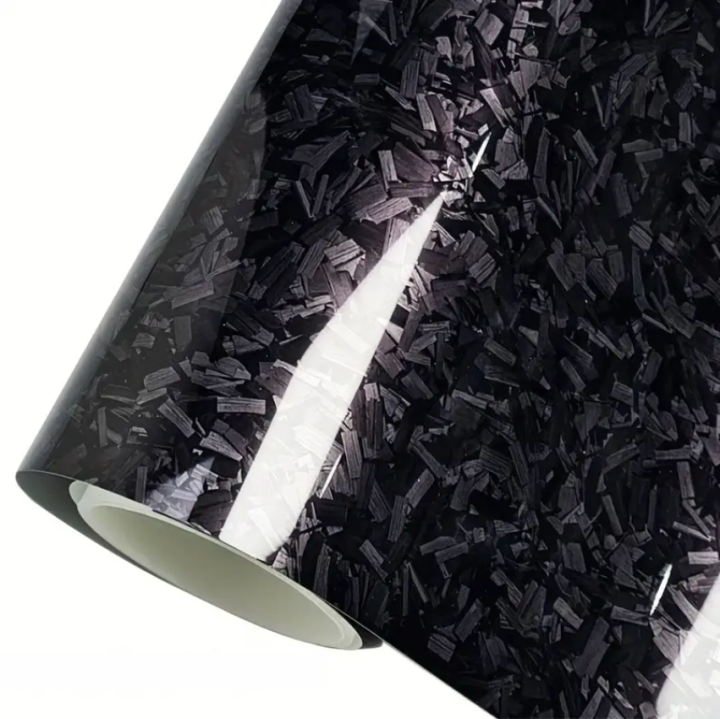 Forged Carbon Fiber Wrap Sheet Roll Car Sticker Auto Motorcycle Car Styling Accessories, Laptop Stickers