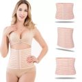 Slimming Belt Body Shaper with 3 Hooks - Athletic Tummy Support Corset, Free Size (28-36 Waist). 