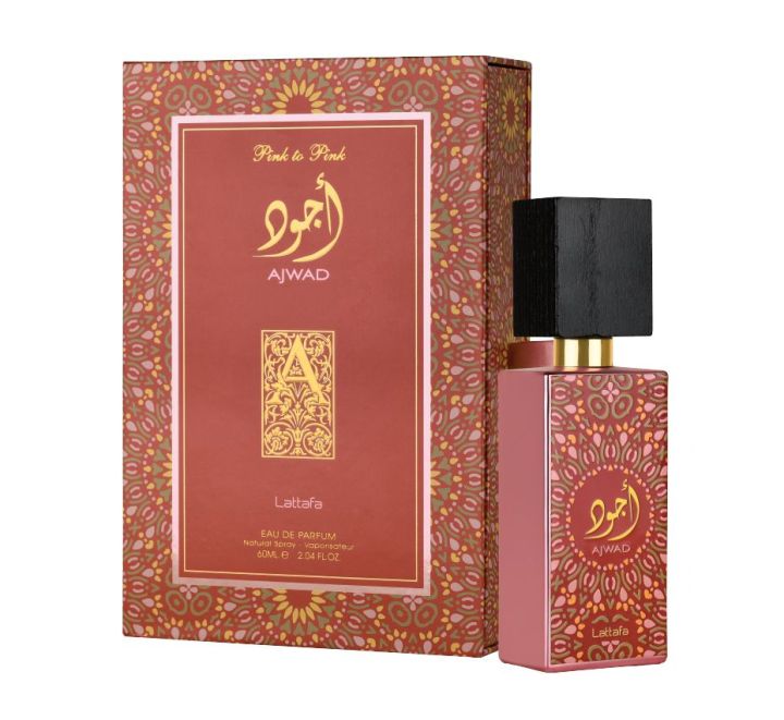 Ajwad Pink to Pink Lattafa Perfumes for women and men EDP 60ML