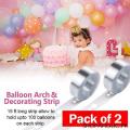 Pack Of 2 Balloon Decorating Strip - 15 Feet. 