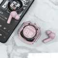 New Air39 Transparent Fashion ENC Noise Canceling Bluetooth 5.3 Earbuds Airpods Wireless Bluetooth Headset Works With All Mobile Phones. 