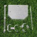 Action Figure Display Base Assembly Clear Adjustable Animation Doll Stand. 