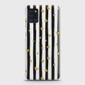 Samsung Galaxy A31 Cover - SkinLee HQ Hard Case - Glitter Heart Stripes - SKINLEE-300-1-687-488. 