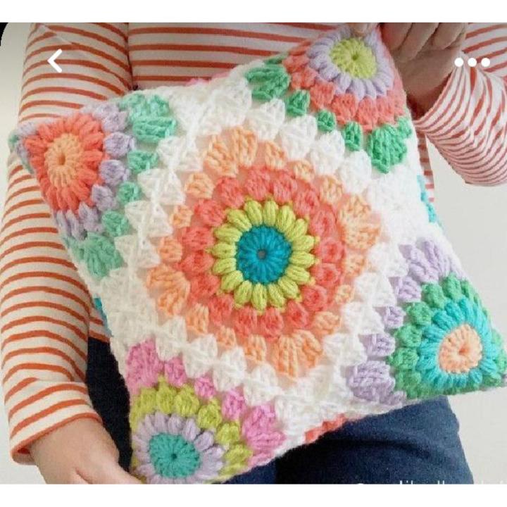 handmade crochet cushion covers 2 covers Daraz.pk