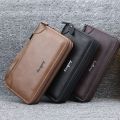 Baellerry Men Wallets Long Clutch Purse Large Capacity Zippers Wallet Male PU Leather Wallet Men Business Wallet. 