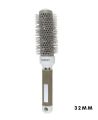 Nano Technology Ceramic + Ionic Hair Salon Styling Brush -Grey (32mm). 
