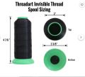 Crystal Clear Invisible Thread - Strong, durable, ideal for beading, sewing, and home decor.. 