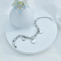 Premium Stainless Steel Jewellery – Corroded Three Peach Heart Bracelet for Women and Couples Gift. 