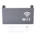 (Multicolor) Wall-mounted router box Office Media Decor Console Wifi box Wireless storage boxes Rack Bracket Hangings Wall Shelf  TV Box Router Shelf Stand WiFi Stand Cord-less Phone Stand Wall Mount Wall Shelf Floating Media Shelf TV DVD Android Box. 