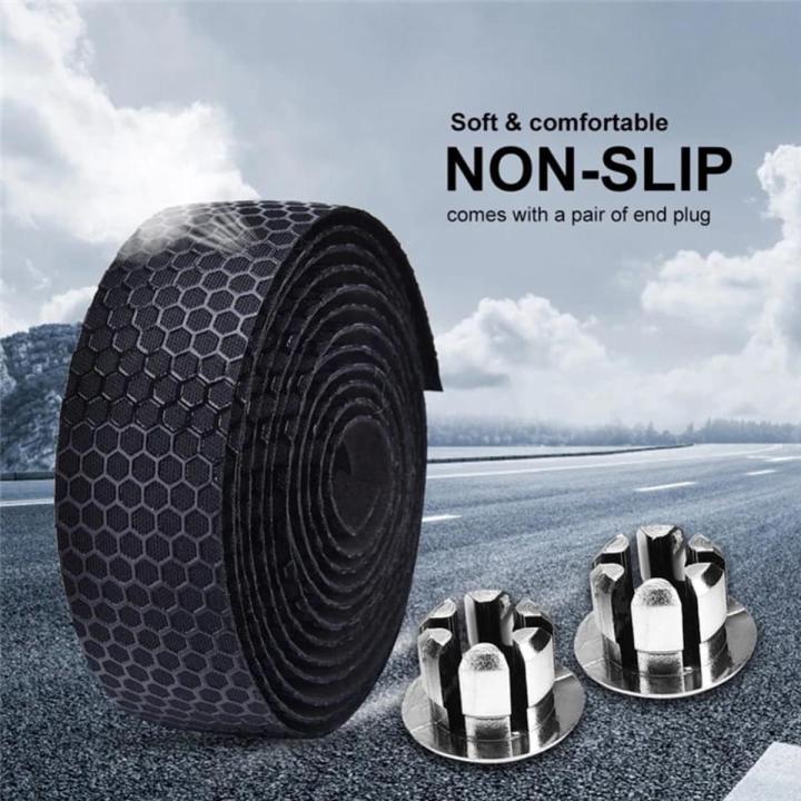 Bicycle Handlebar Tape Road Bike Silica Gel Tape Wrap Soft Anti-Slip Breathable Bike Handlebar Tape Cycling MTB Fixed Gear Belt
