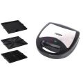 Automatic 3 in 1 multi- function electric grill waffle panini sandwich maker. 