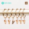 Curtain Hanging Rings 10pcs Strong Metal Curtain Clip Rings Easy to Use Space-saving Load-bearing. 