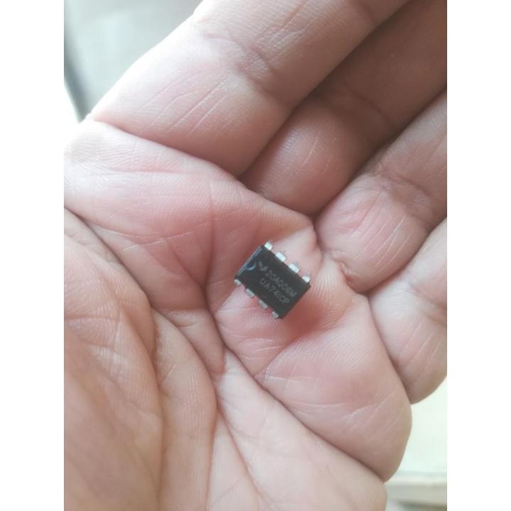 10 Pcs - LM741 IC Original - UA 741 - UA741CP