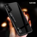 Vantime for Xiaomi Poco M3 Case Gradient Phone Back Hard Glass Cover. 