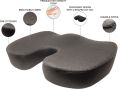 Travel Seat Back Care Cushion - Pain Relief - Coccyx Premium Cushion. 