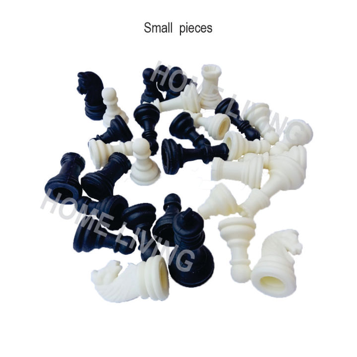 Chess Pieces with Plastic & Complete Set Easy Set to Carry , Chess Set for Kids and Adults Small, Medium and Large Non Breakable, Washable