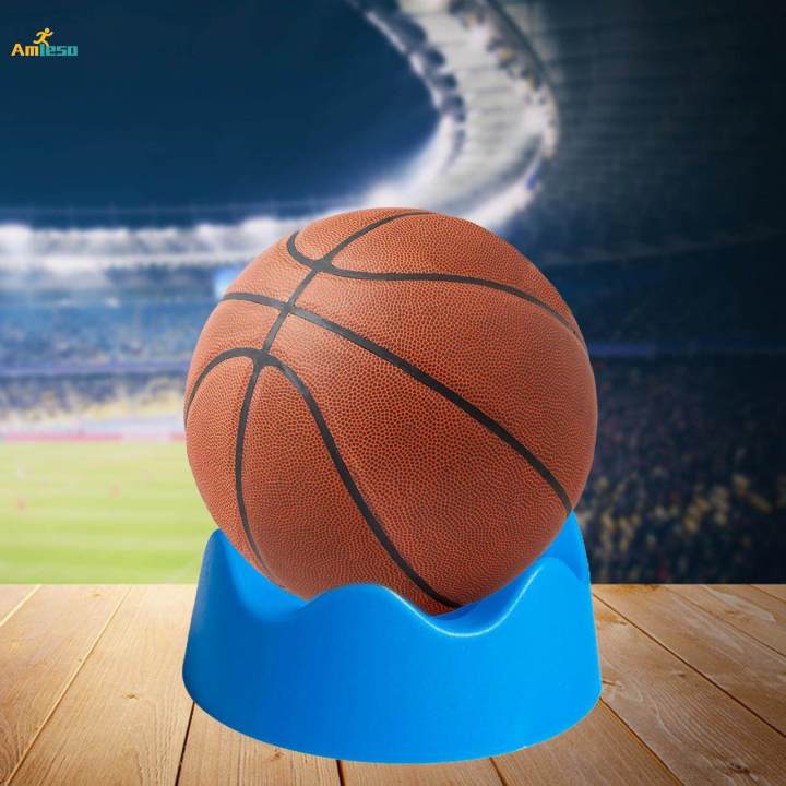 Hexagon Ball Stand Ball Holder Lightweight Basketball Display Rack Holder