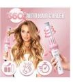ORIGINAL Automatic Hair Curler Double Rotation Rolling Electric Hair Roller Big Waves Styling Stick 360 Rotating Constant Curling Iron heatless Hair Curler Ceramic Curler Wands No Hair. 
