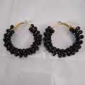 Black earrings for women/girls. 