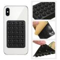 iPhone Silicone Suction Phone Holder- 24 cup mobile holder-iPhone Multifunctional Suction Cup Wall Stand Square Anti Slip Single-Sided Case Mount Back-mobile sticker-mobile fixture silicone -silicone suction pad for android mobile-pack of 1 top quality. 