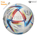 Fifa 2022 Al-Rihla Football High Quality Thermal Bonded Soccer Ball By Primgar International. 