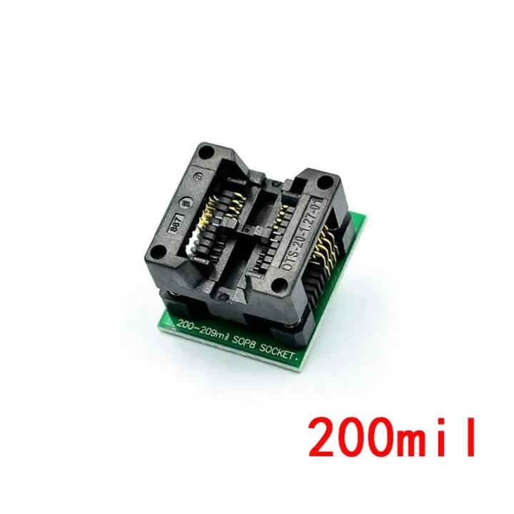 Soic Socket Soic Socket 200m Flash Ic SOIC8 SOP8 to DIP8 ALL Programmer Adapter ...