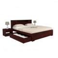 Double BED FERGUSON  WITH STORAGE WITHOUT MATTRESS. 