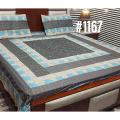 King Size Bed Sheet With 2 Pillow Covers Free Delivery. 