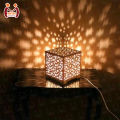 Mister Traders Brand New Design 3D Wooden Lamp For Side Table I Lamp I Lamps For Bedroom I Lamps I Lamps For Bedroom Side Table I Lamps For Drawing Room I Lamps For Bedroom Aesthetic I Lamp Shades. 