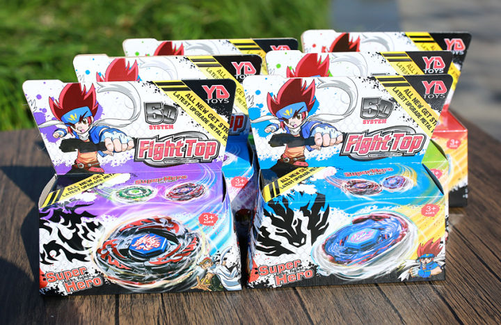Beyblade For Kids - fight top super hero Edition Metal Plastic Fusion Masters 6D System Rapidity Spinning Top with 1x launcher, Beyblade Burst Toys For Toddlers Boys Best For Gifting