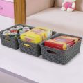 laundry organization-4 * storage baskets-gray. 