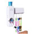 Latest HQ Toothpaste Dispenser with Tooth Brush Holder - White. 