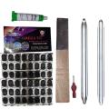 Bicycle Flat Tire Repair Kit Tool Set Fetal Portable 48 Rubber Patch Best Quality motorcycle/bike/cycle tyre puncture kit. 